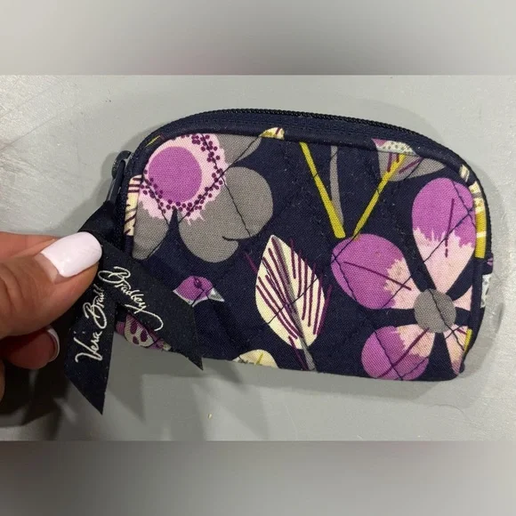 Vera Bradley Women's Floral Tech/Coin Purse - Floral Nightingale - Picture 1 of 5